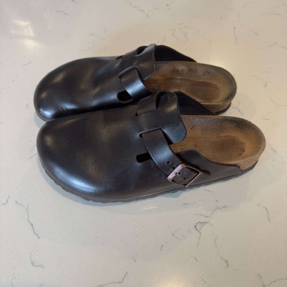 Birkenstock Boston 39 - Dark Brown